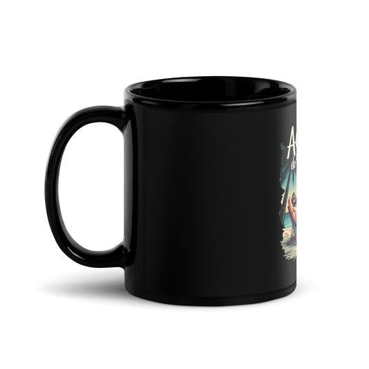 Image of the Agents do my work! Black Glossy Mug.
