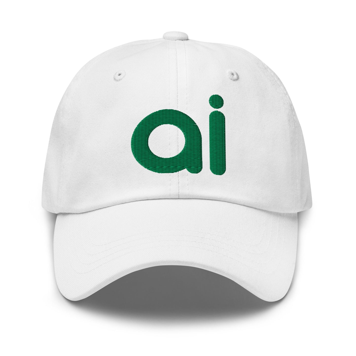 Image of the ai Green Cap White.