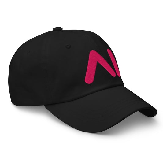 Image of the AI Pink Logo Cap.