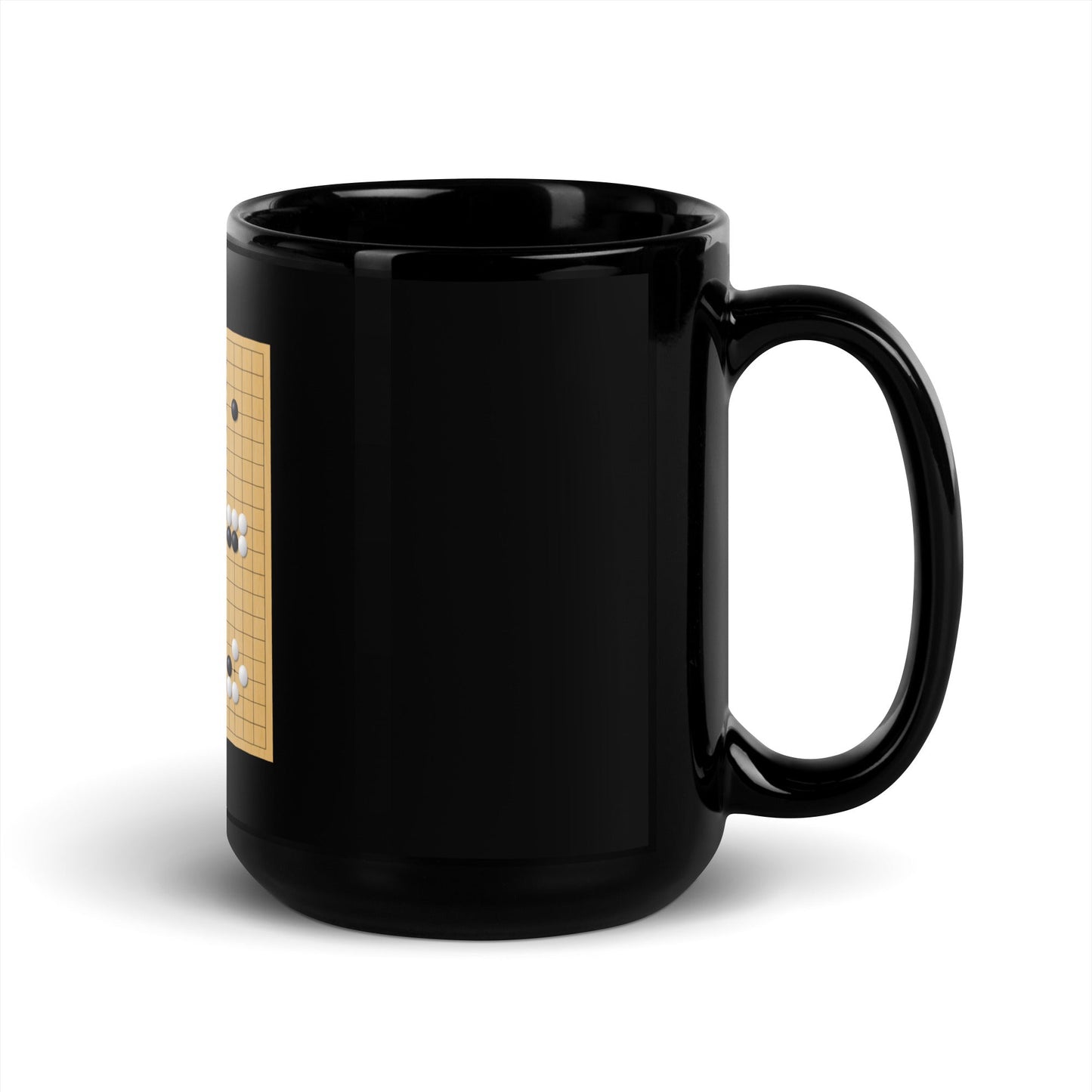 Image of the AlphaGo vs Lee Sedol Game 4 ’Good Move’ 78 Black Glossy Mug.