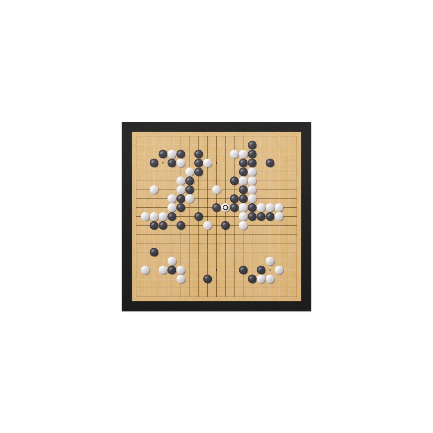 Image of the AlphaGo vs Lee Sedol Game 4 ’Good Move’ 78 Car Magnet.