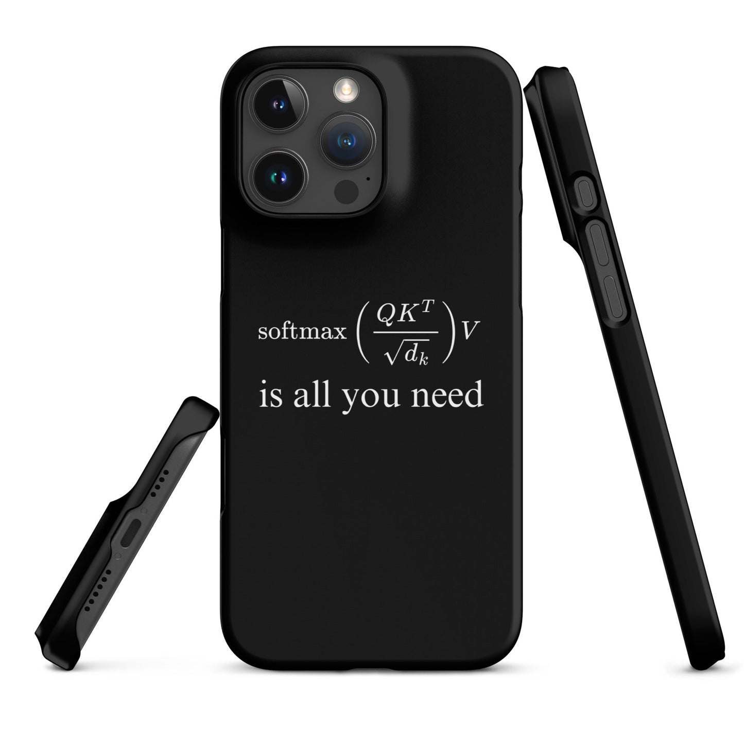 Image of the Attention is All You Need Snap Case for iPhone iPhone 16 Pro Max.