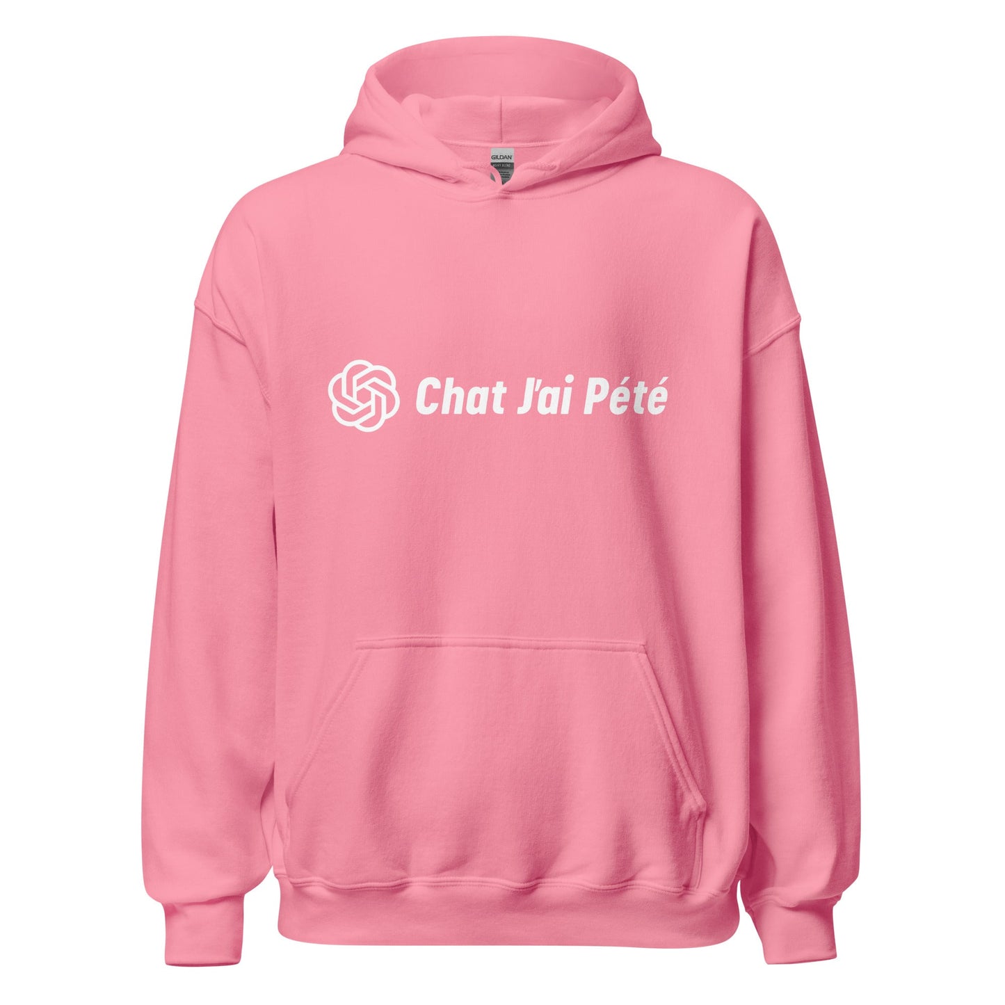Image of the Chat J’ai Pété (Cat I Farted) Hoodie (unisex) Azalea / M.