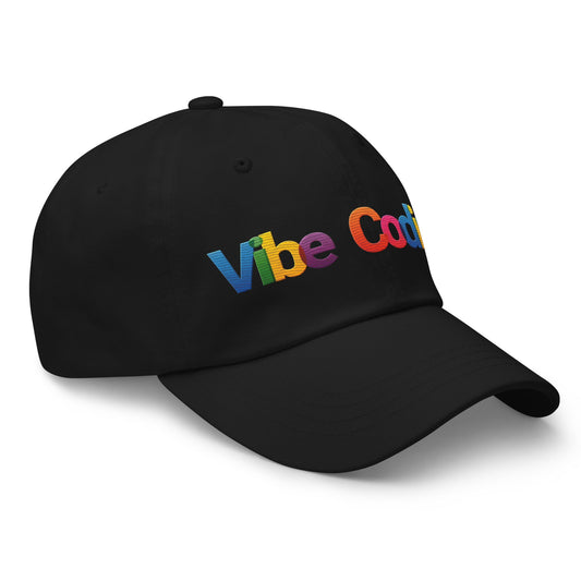 Image of the Colorful Vibe Coding Cap.