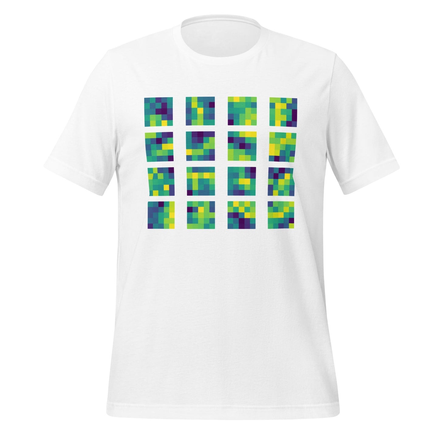 Image of the Convolutional Neural Network (CNN) Filters T-Shirt (unisex) White / M.