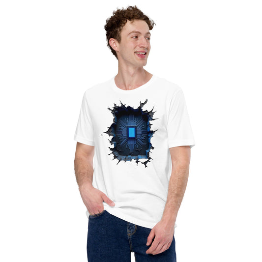 Image of the CPU Heart T-Shirt (unisex).