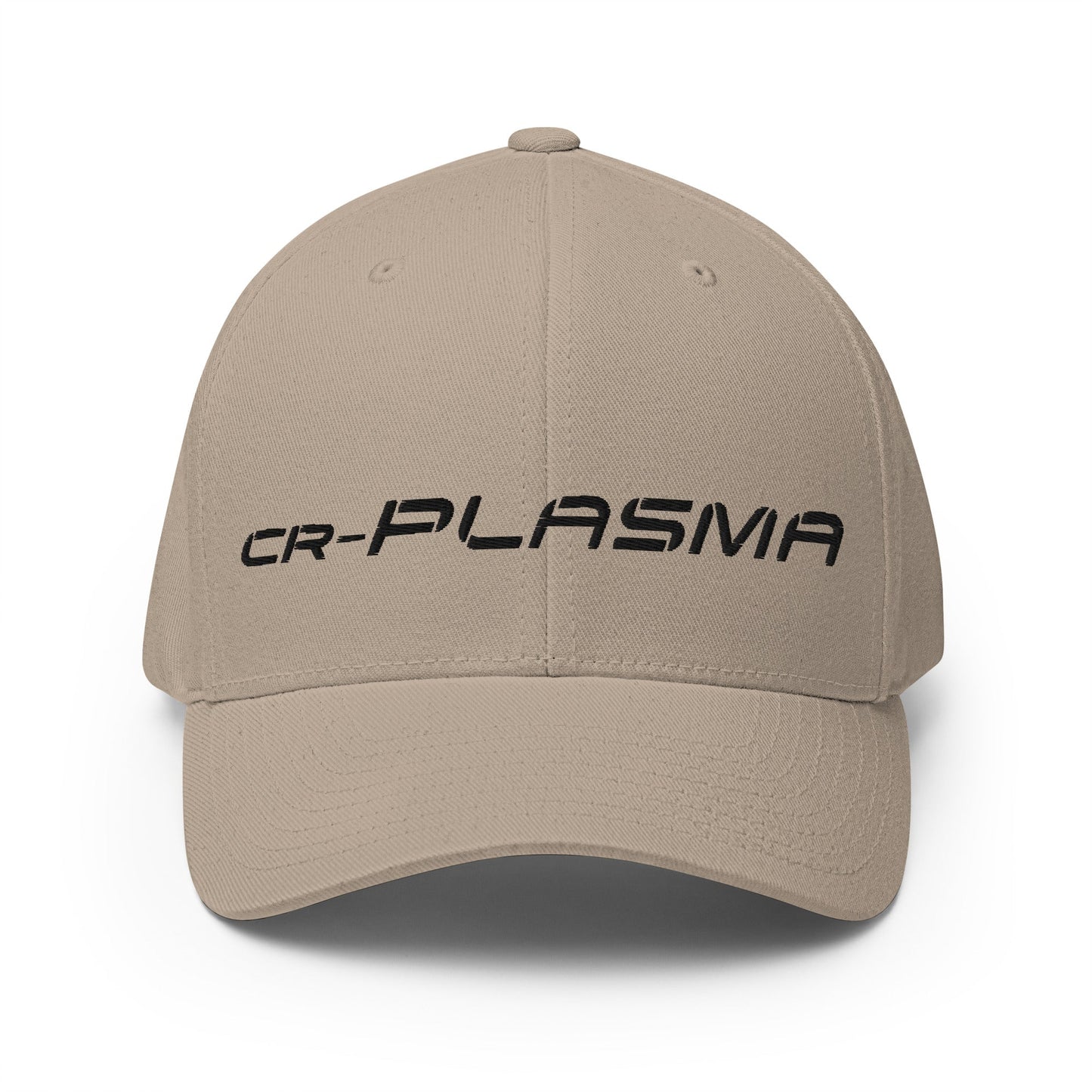 Image of the CR-PLASMA Closed-Back Baseball Cap Khaki / S/M.