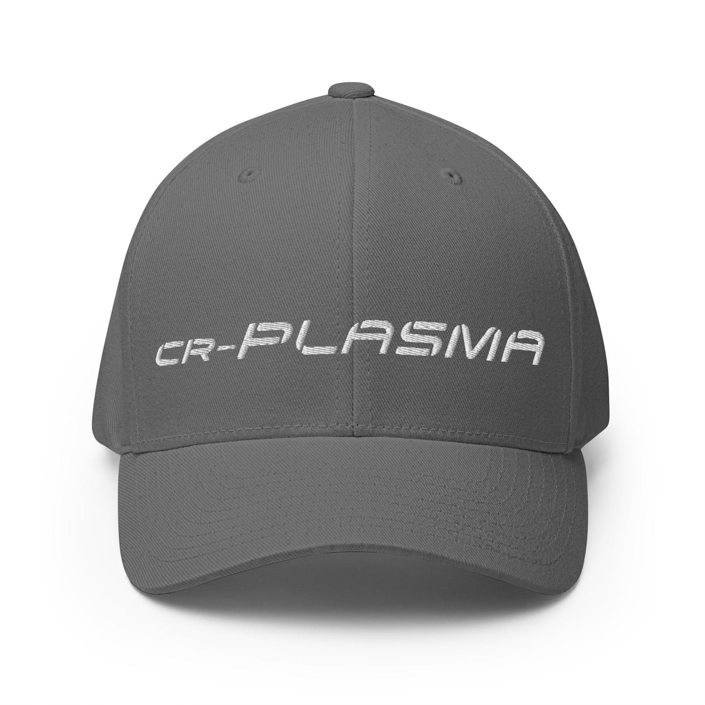 Image of the CR-PLASMA Closed-Back Baseball Cap Grey / S/M.