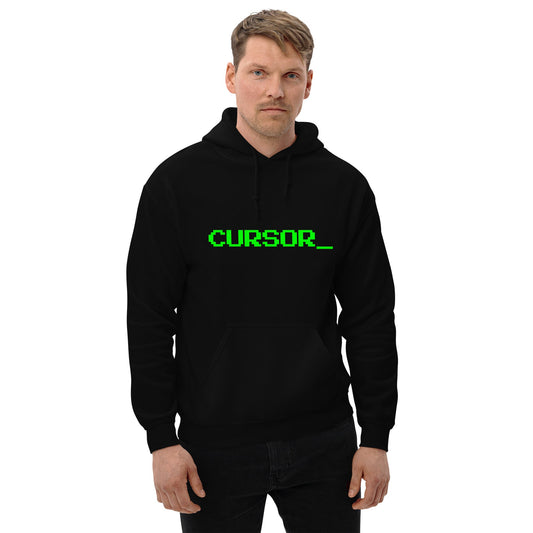 Image of the Cursor Underscore Hoodie (unisex).