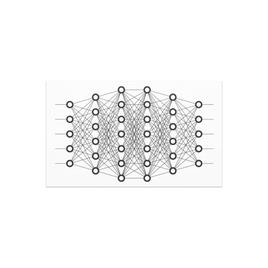 Image of the Deep Learning Car Magnet 7.5″×4.5″.