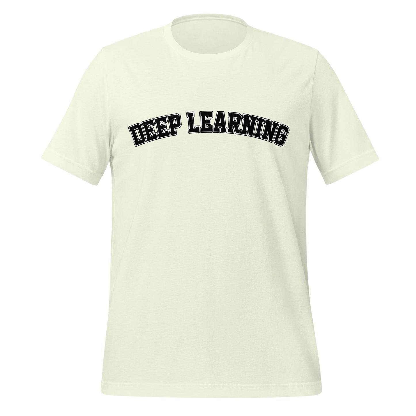 Image of the Deep Learning T-Shirt (unisex) Citron / M.