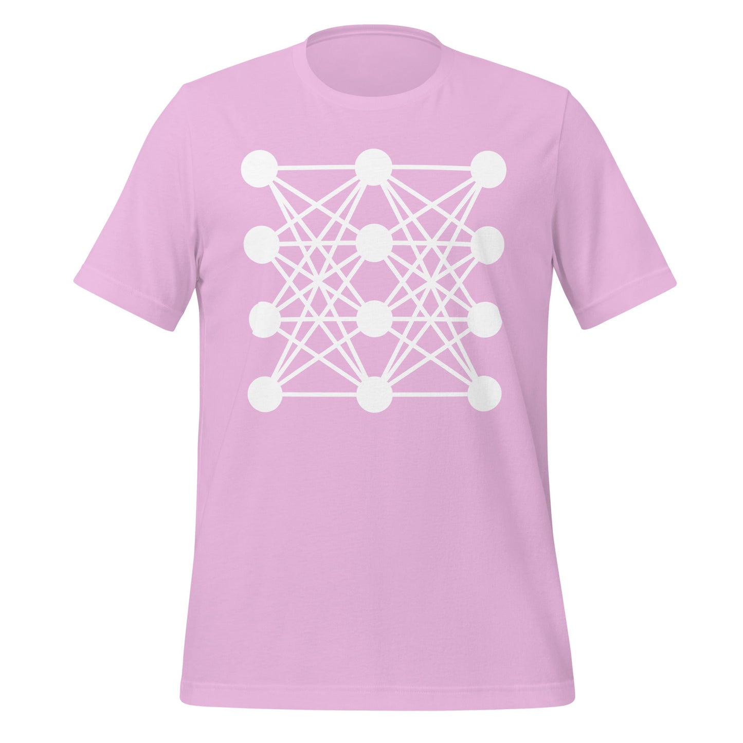 Image of the Deep Neural Network T-Shirt 7 (unisex) Lilac / M.