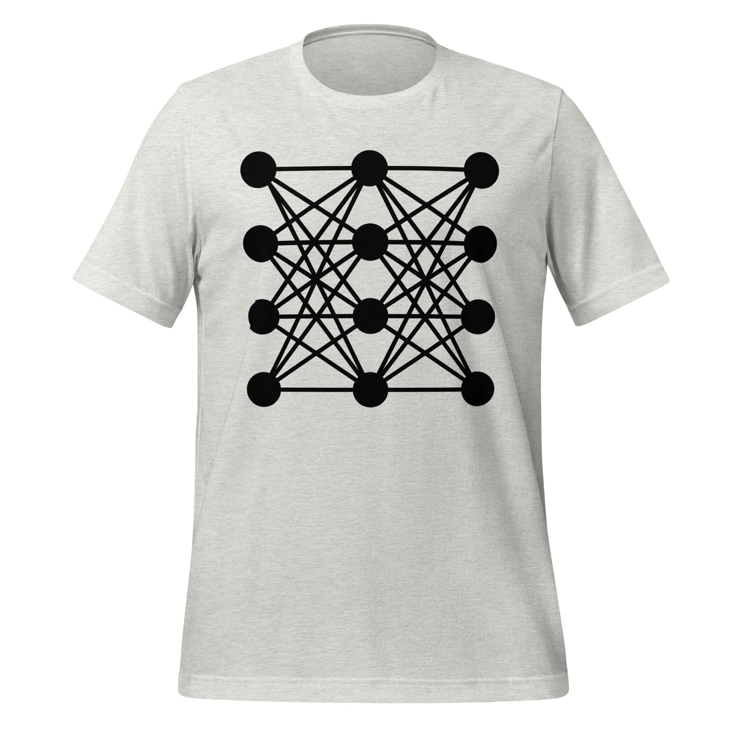 Image of the Deep Neural Network T-Shirt 8 (unisex) Ash / M.