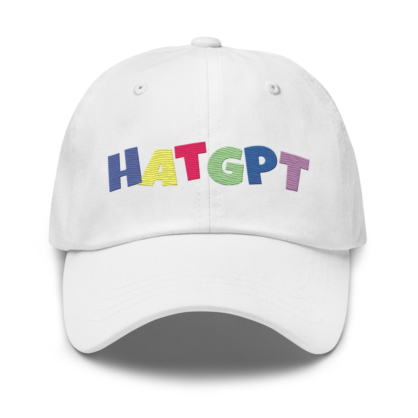 Image of the Fun HatGPT Cap 2 White.