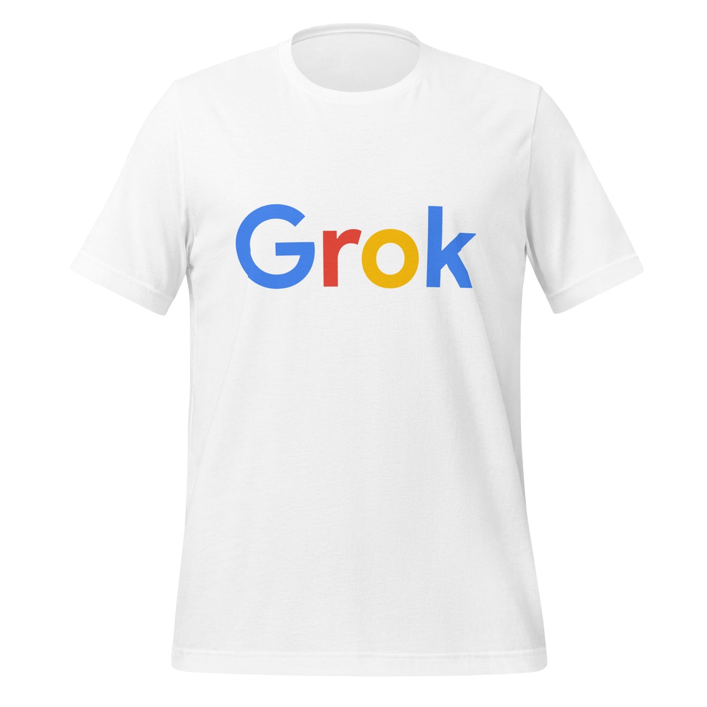 Image of the Grok Search Logo T-Shirt (unisex) White / M.