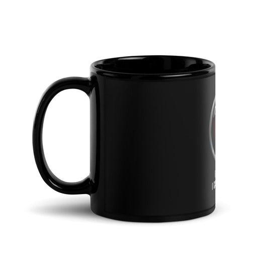 Image of the HAL 9000 I’m Afraid I Can’t Do That Black Glossy Mug.