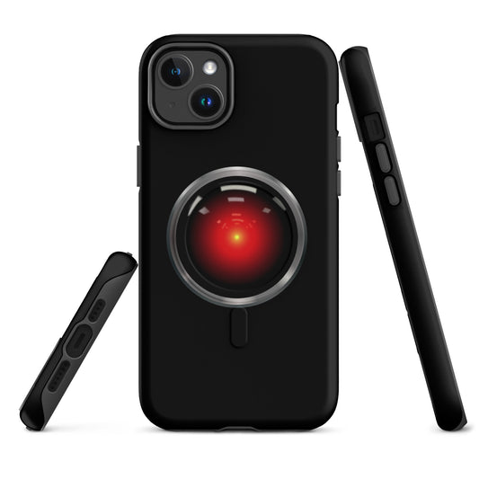 Image of the HAL 9000 MagSafe Tough Case for iPhone iPhone 14 Plus.