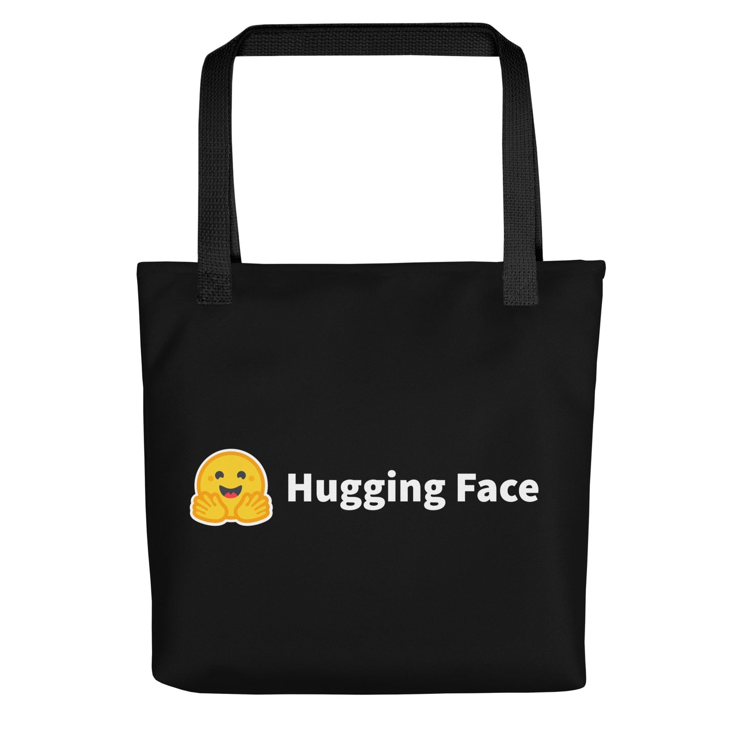 Image of the Hugging Face Logo Tote Bag.