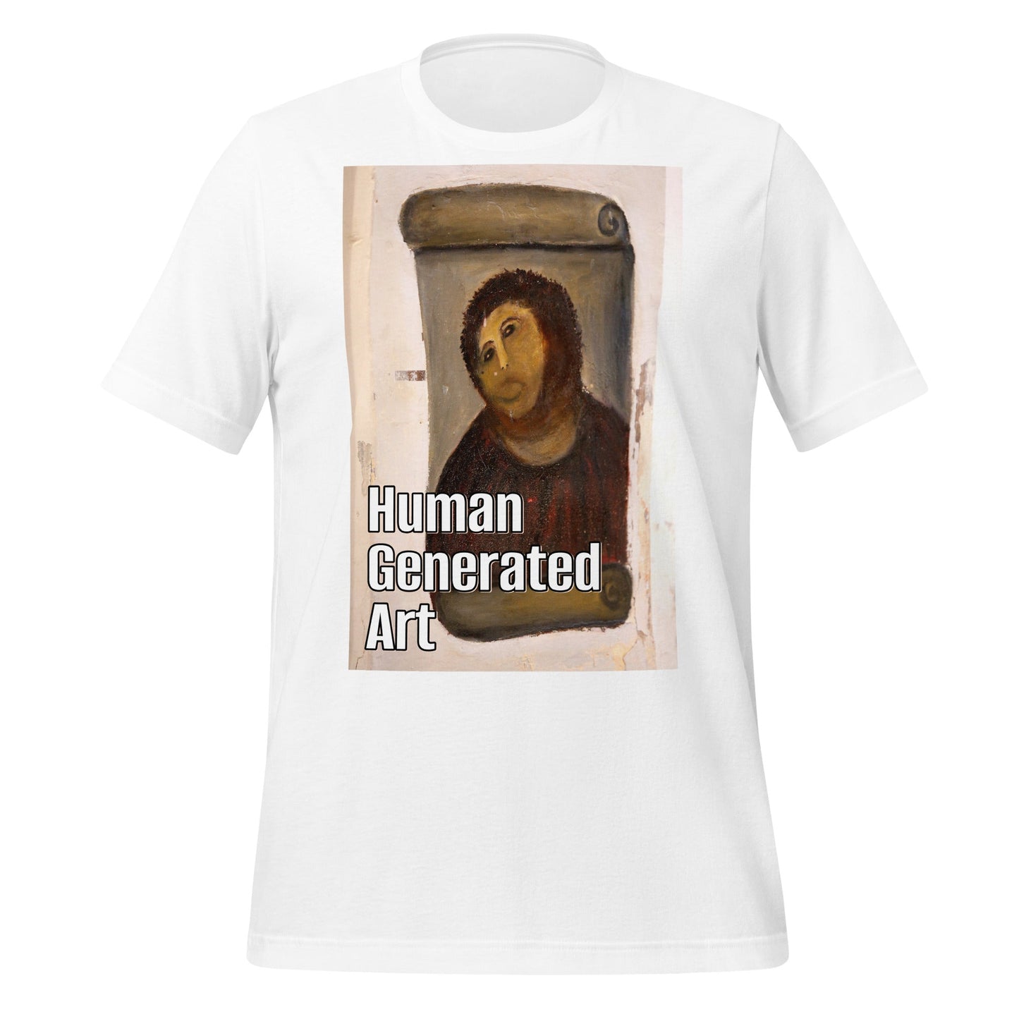 Image of the Human-Generated Art T-Shirt (unisex) White / M.