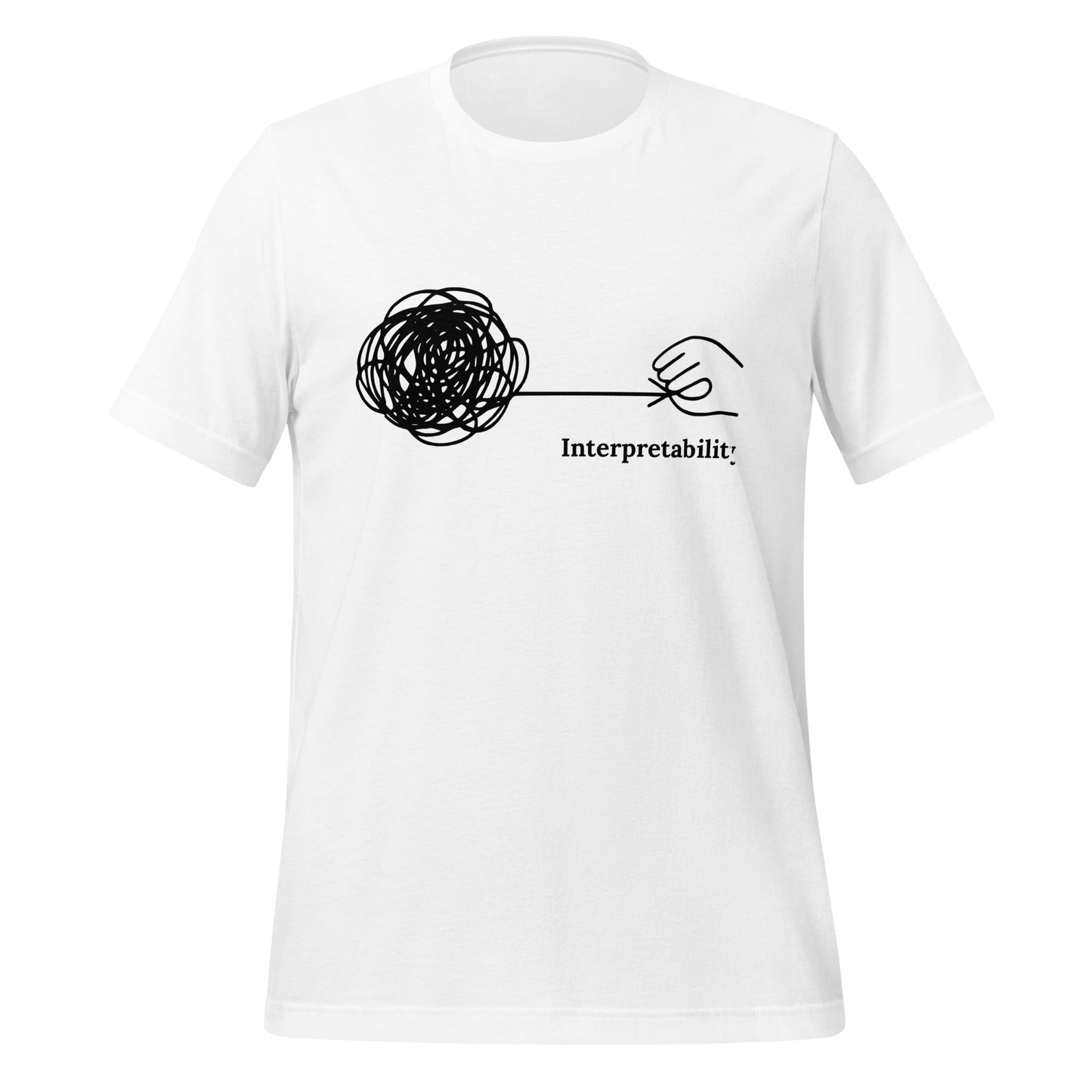 Image of the Interpretability T-Shirt (unisex) White / M.