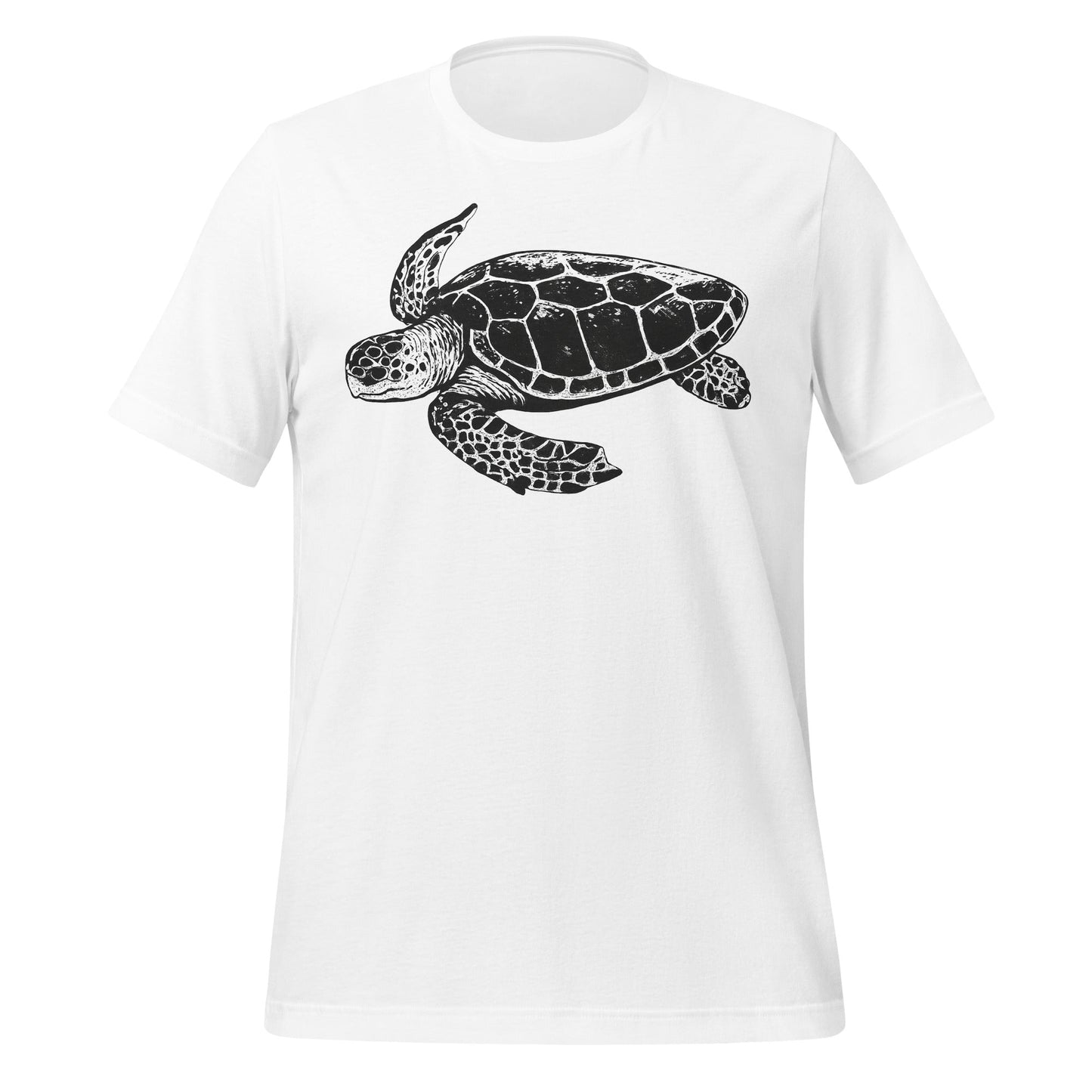Product mockup photo of the Jakub’s GPT 5 Launch Turtle T Shirt (unisex) White / M.