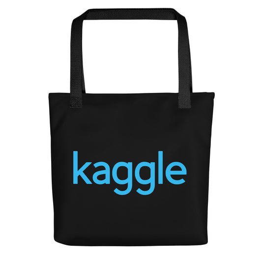 Image of the Kaggle Logo Tote Bag.