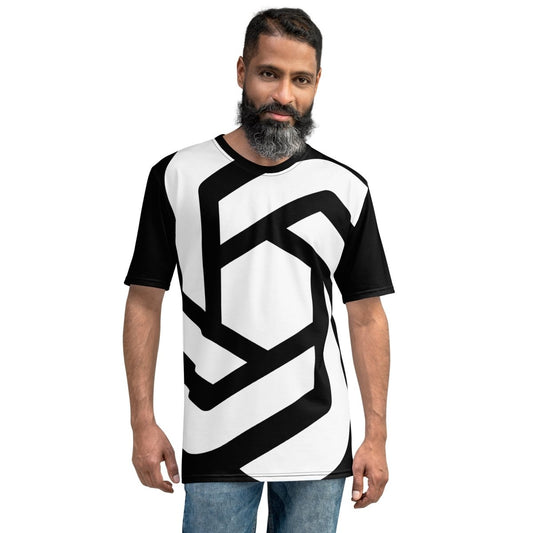 Product mockup photo of the Large Logo T Shirt (men).