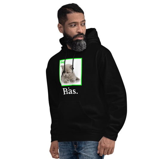 Mockup image of the Machine Learning Bias Hoodie (unisex).