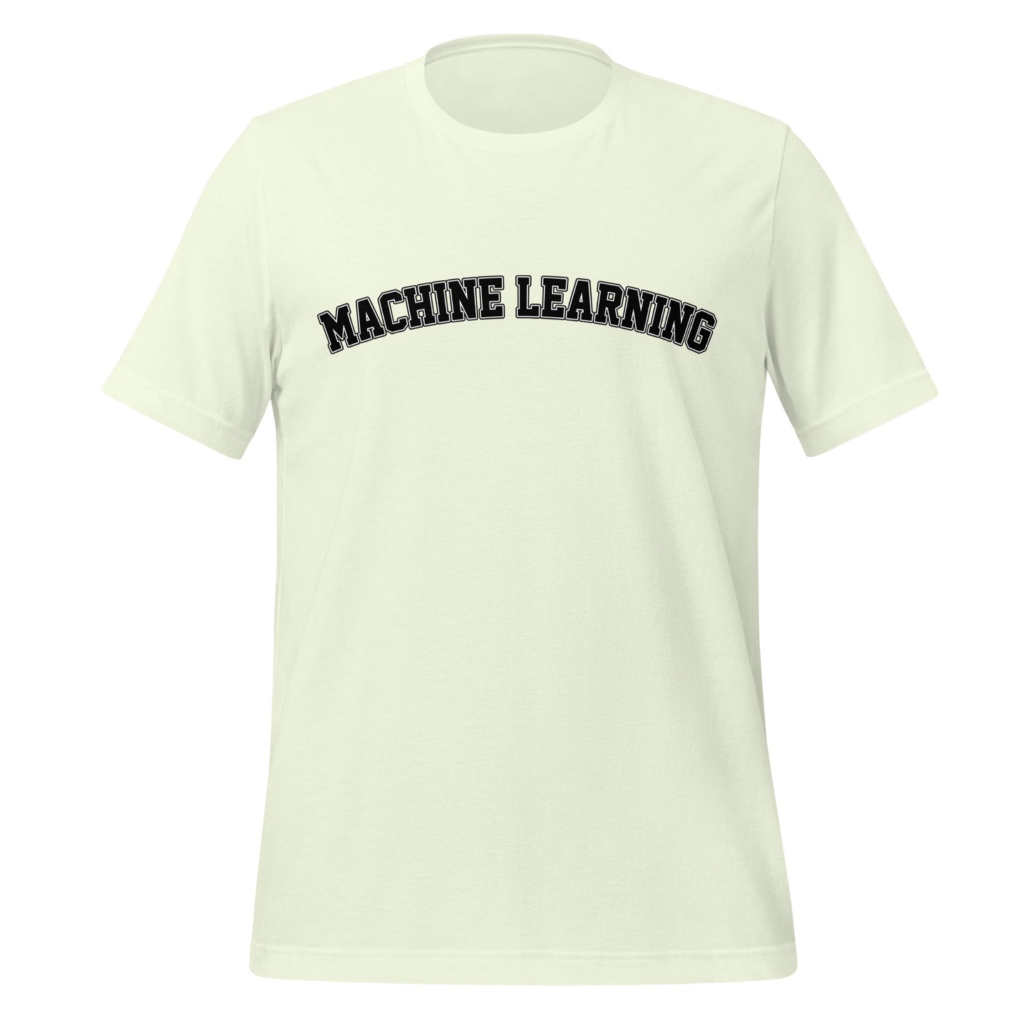 Image of the Machine Learning T-Shirt (unisex) Citron / M.