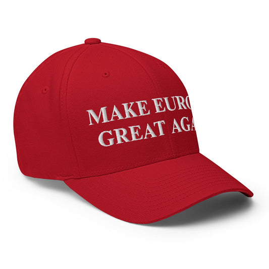 Image of the MAKE EUROPE GREAT AGAIN (MEGA) Closed-Back Baseball Cap.