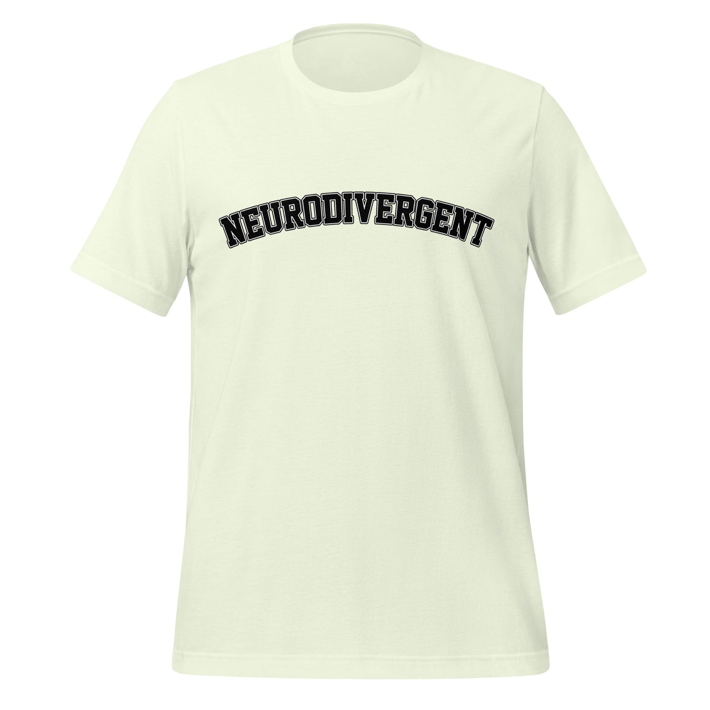 Image of the Neurodivergent T-Shirt (unisex) Citron / M.