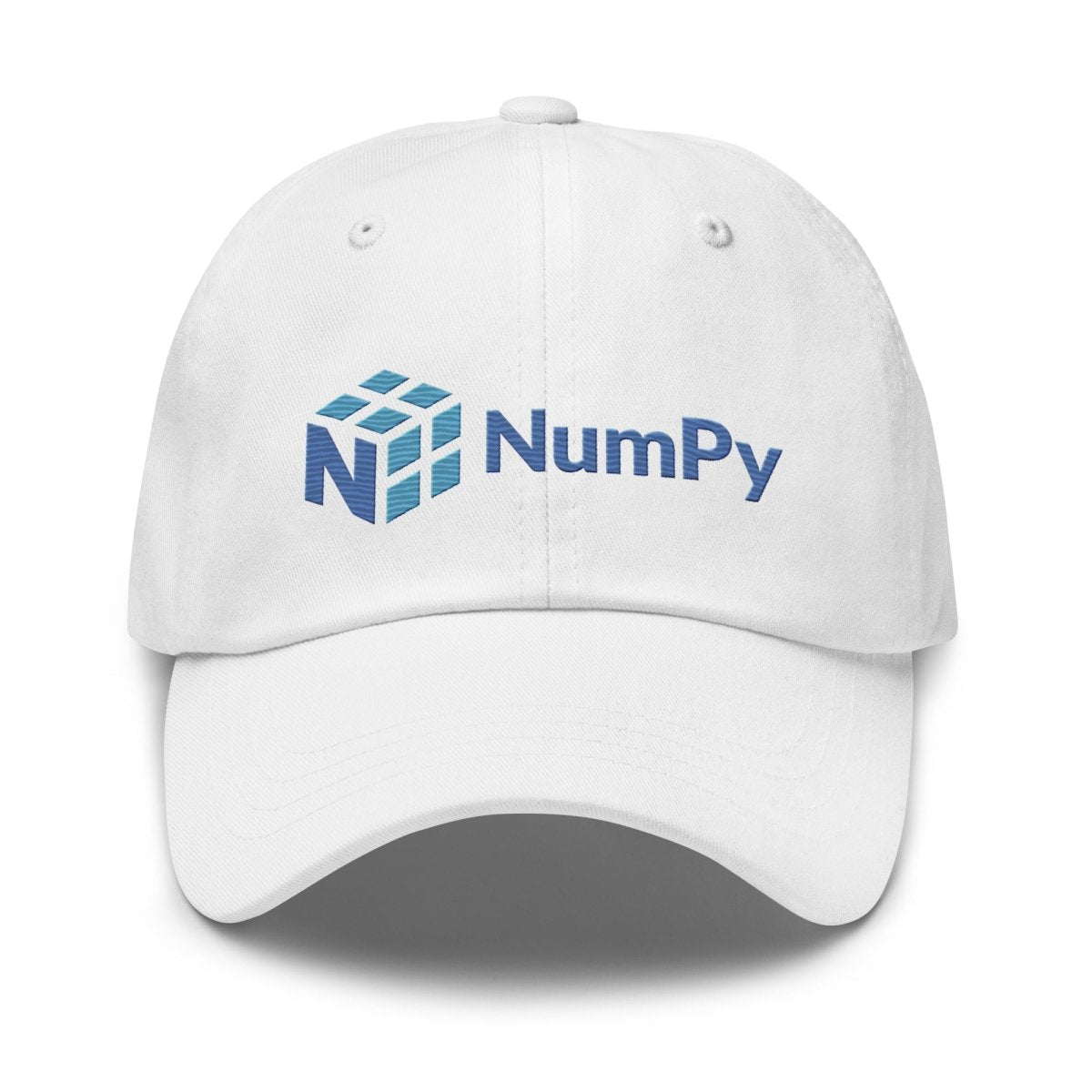 Image of the NumPy Logo Cap White.