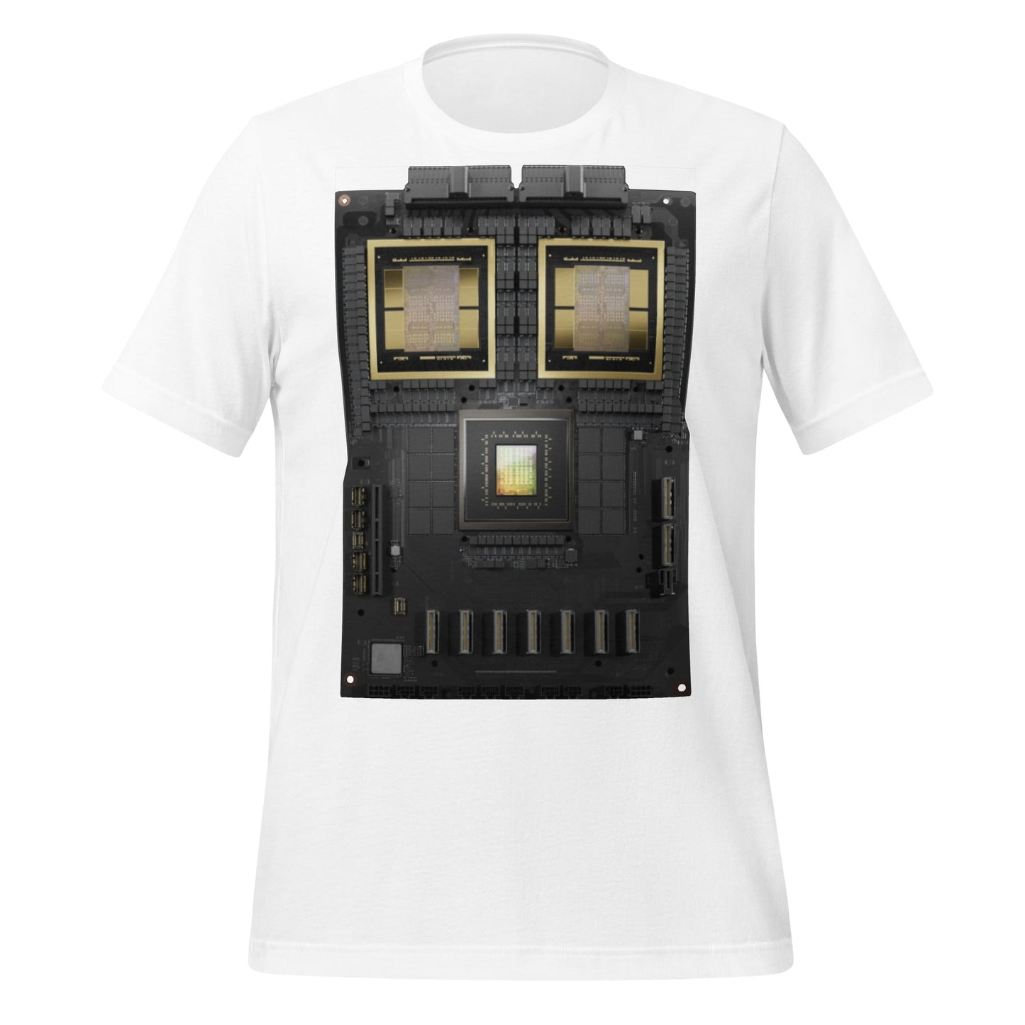Image of the GB200 Grace Blackwell Superchip T-Shirt (unisex) White / M.