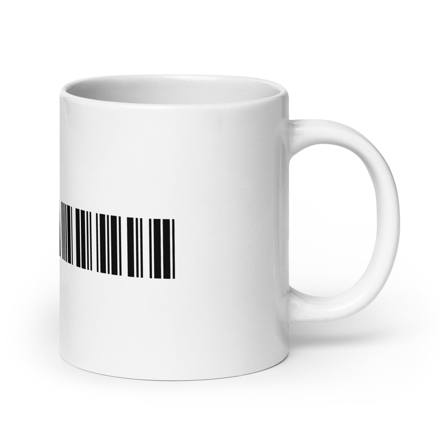 Image of the 2018-2024 Barcode Logo Mug.