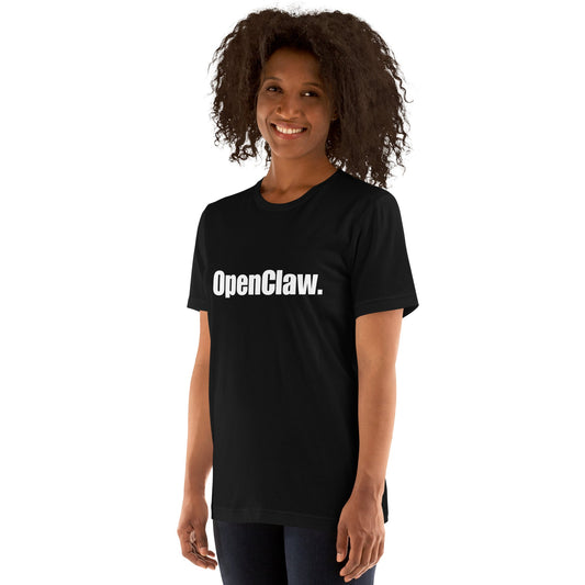 Image of the OpenClaw. T-Shirt (unisex).