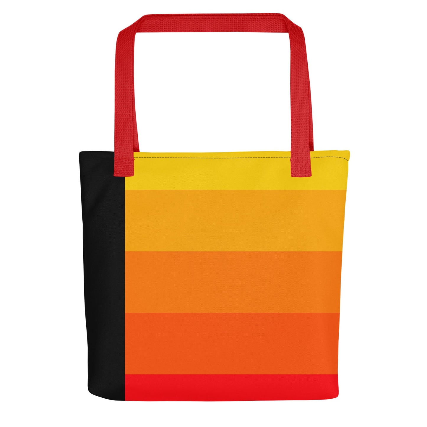 Image of the Orange Gradient AI Tote Bag.