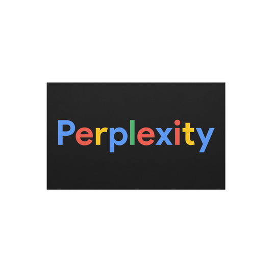 Image of the Perplexity Search Logo Car Magnet 7.5″×4.5″.