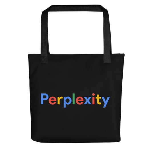 Image of the Perplexity Search Logo Tote Bag.