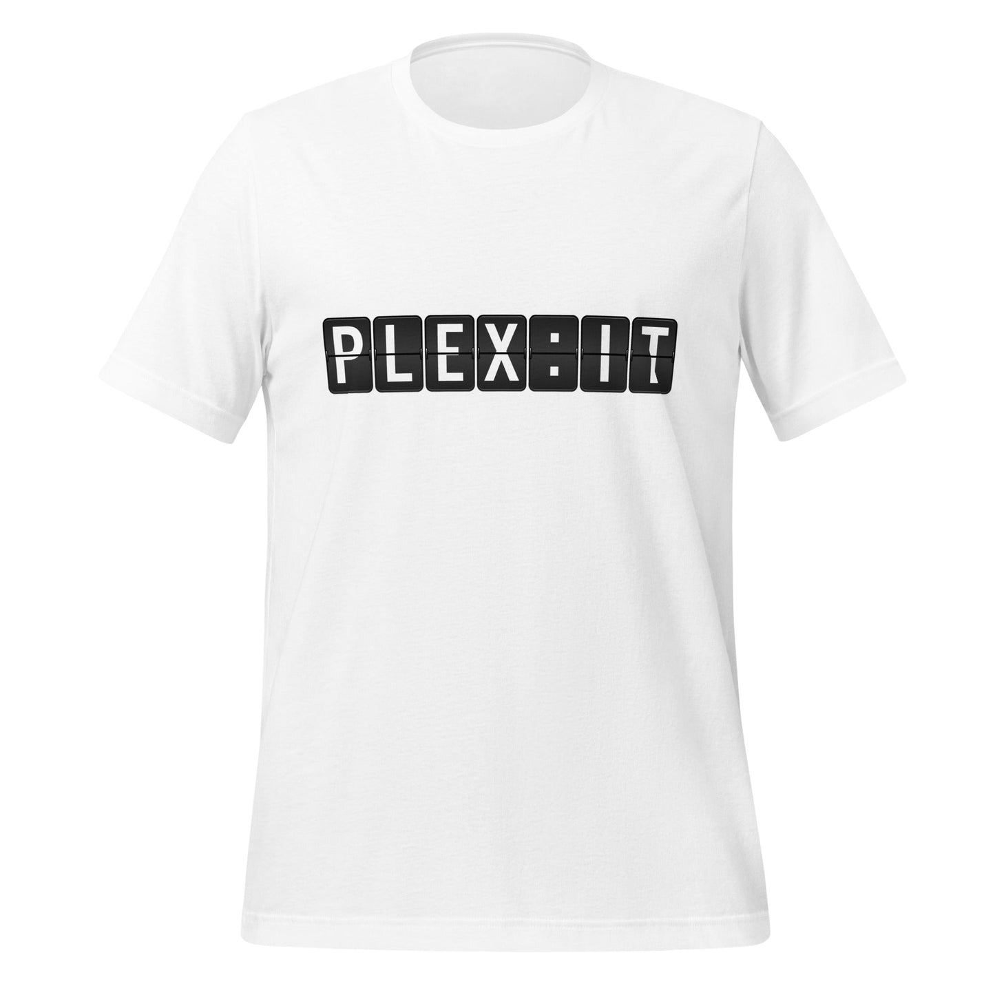 Product mockup photo of the PLEX:IT T Shirt (unisex) White / M.