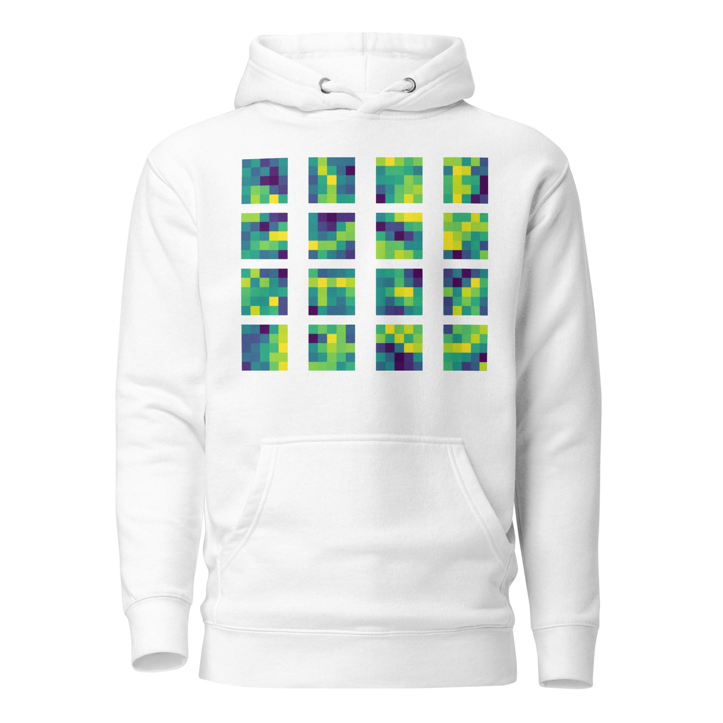 Image of the Premium Convolutional Neural Network (CNN) Filters Hoodie (unisex) White / M.