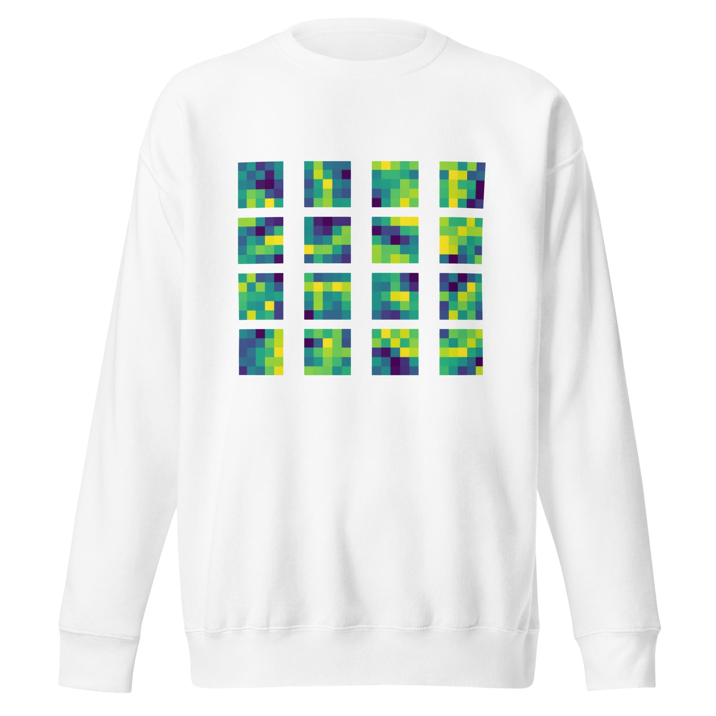 Image of the Premium Convolutional Neural Network (CNN) Filters Sweatshirt (unisex) White / M.