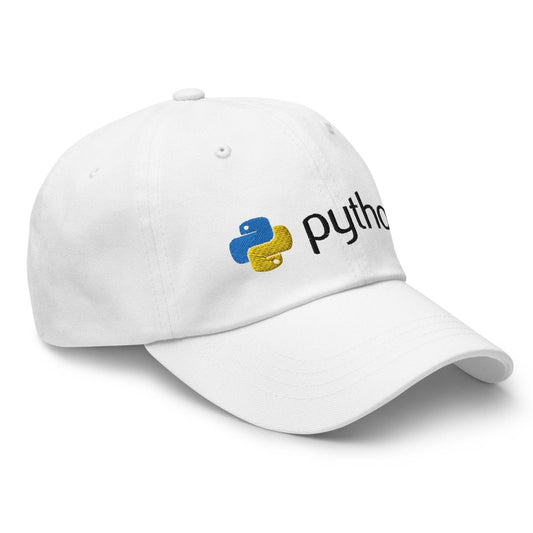 Image of the Python Black Logo Cap.