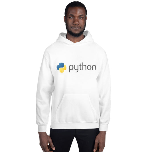 Image of the Python Dark Logo Hoodie (unisex).