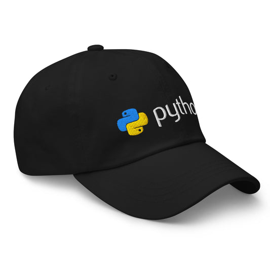 Image of the Python Logo Cap.