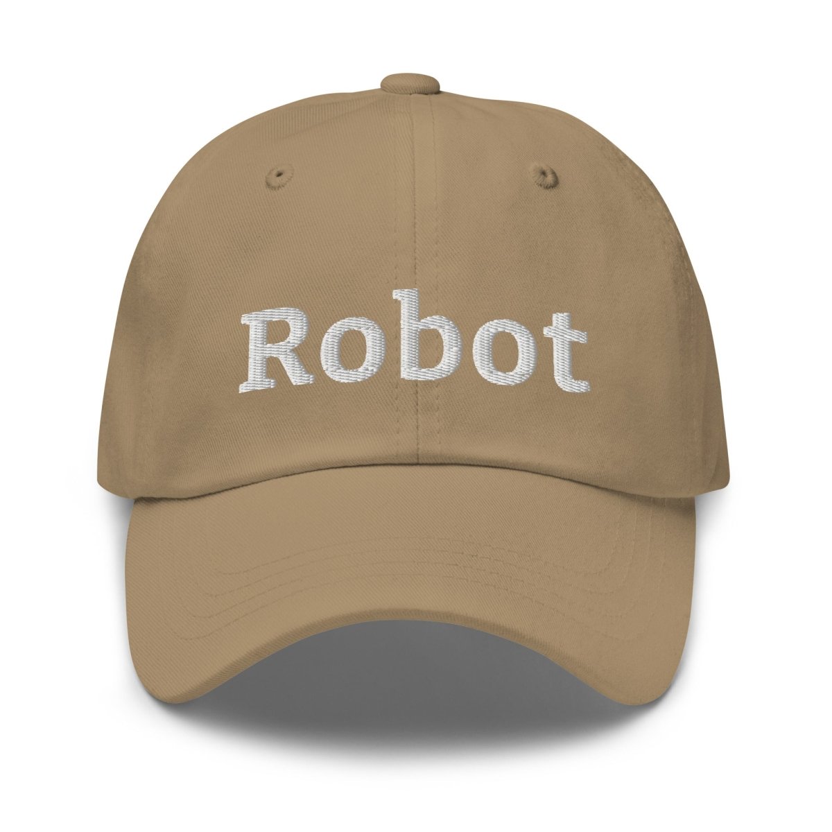 Image of the Robot Cap Khaki.