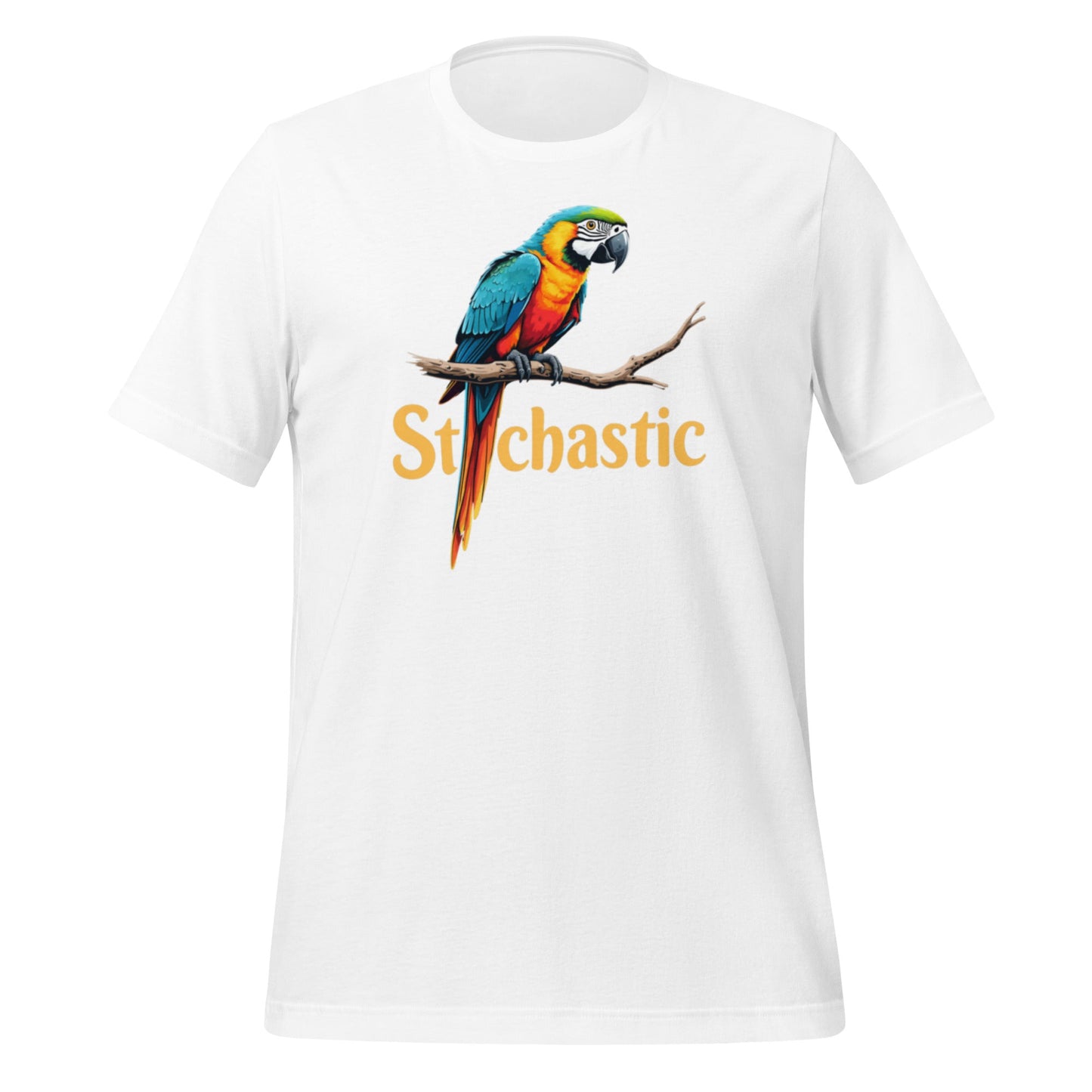 Image of the Stochastic Parrot T-Shirt (unisex) White / M.
