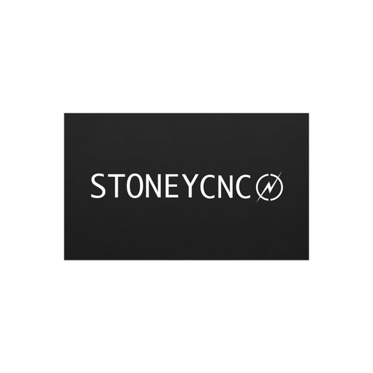 Image of the Stoney CNC Car Magnet 7.5″×4.5″.