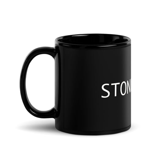 Image of the Black Stoney CNC Logo Mug.