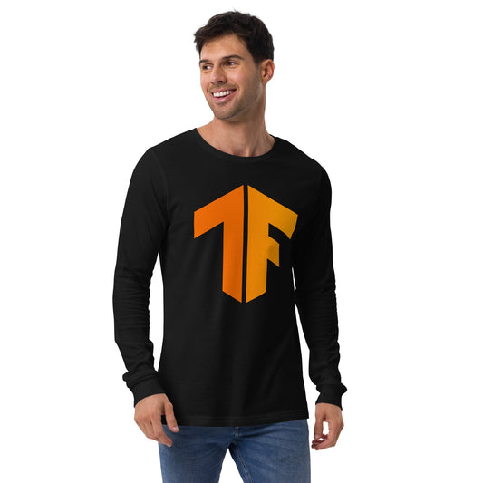 Image of the TensorFlow 2 Long Sleeve T-Shirt (unisex).