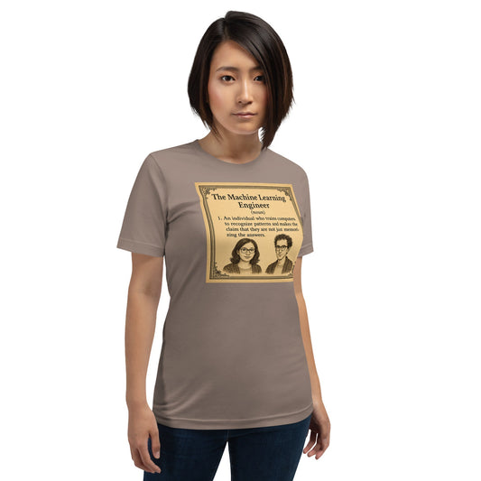 Image of the The ML Engineer T-Shirt 1a (unisex).